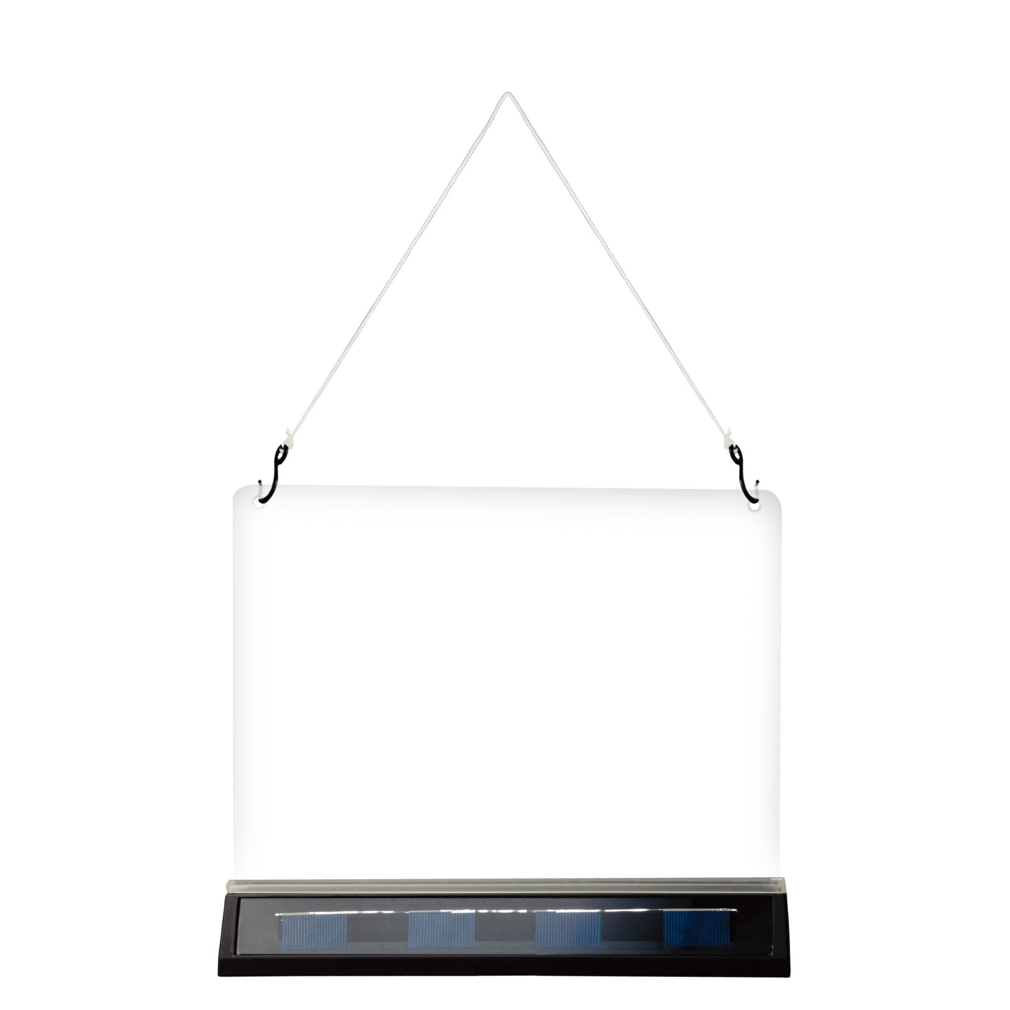 LED's Light Solar LED Display Schrijfbord Buiten - Draadloos op zonne-energie - Incl. Stift Schrijfborden LED.nl