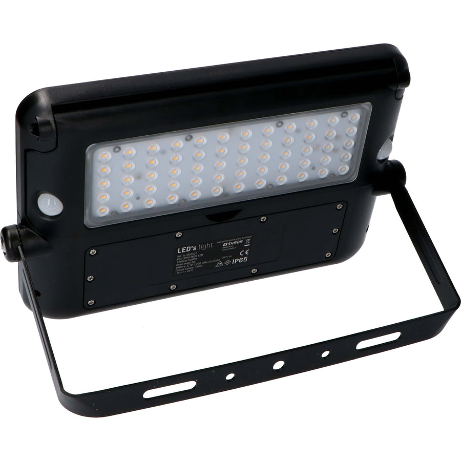 LED's Light Solar LED Floodlight with Motion Sensor - 3 Modes - Wireless - 1080 Lumen - Black - LED.nl