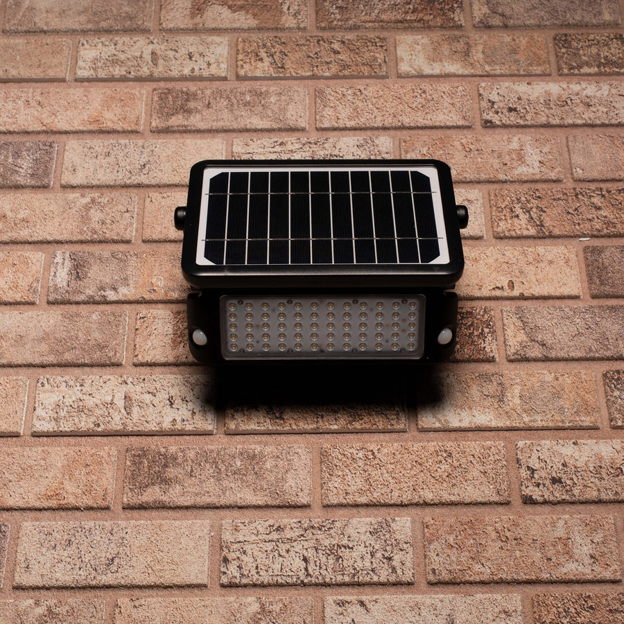 LED's Light Solar LED Floodlight with Motion Sensor - 3 Modes - Wireless - 1080 Lumen - Black - LED.nl
