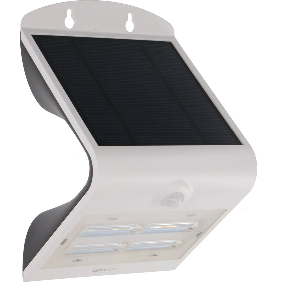 LED's Light Solar LED Wandleuchte mit Bewegungsmelder 400 - 3 Leuchtmodi - Automatisches An/Aus - Weiß - lidstore.shop
