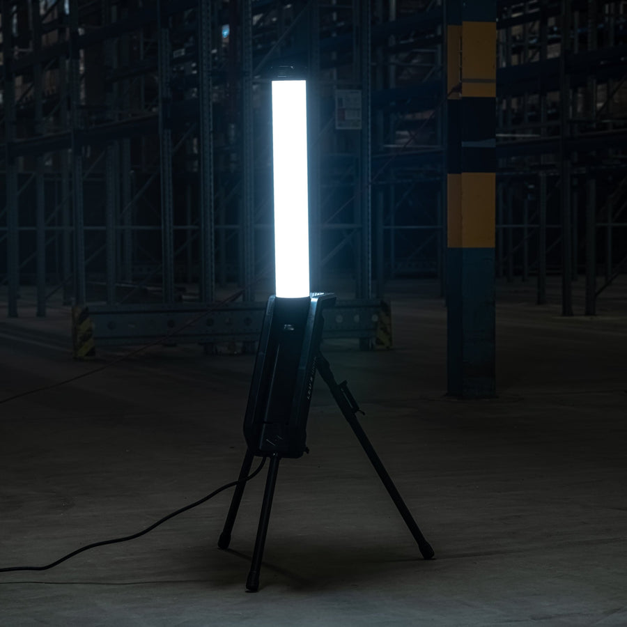 LED's Work Tower Baulampe 10000 - 360° gleichmäßige Lichtverteilung - IP54 wasserdicht - 70W - lidstore.shop