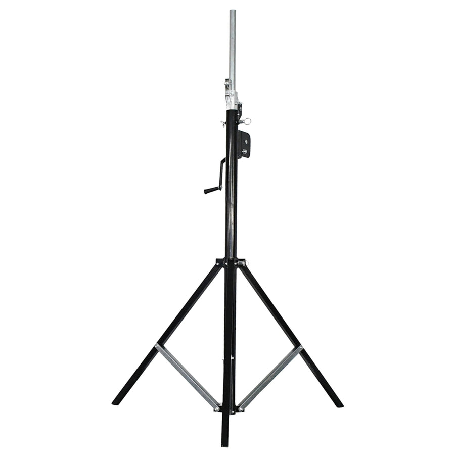 Tripod for industrial LED construction lamp – Height adjustable up to 400 cm – Robust aluminum construction - LED.nl