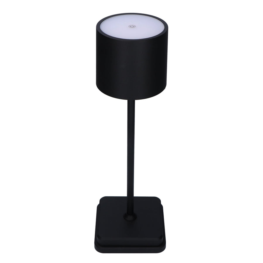 TouchDim Rechargeable LED Table Lamp - Dimmable by touch - Indoor and outdoor - Black - LED.nl