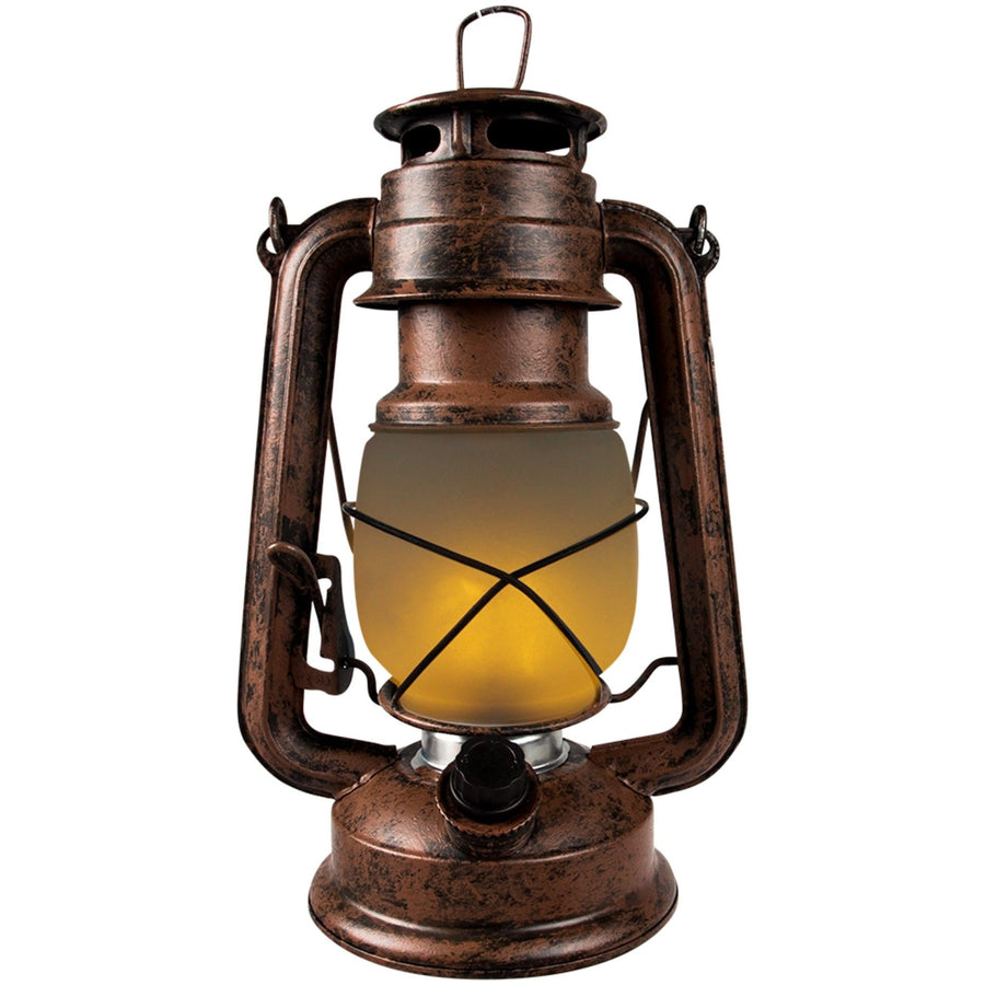 Vintage batteriebetriebene LED-Öllampe – Dimmbar – Kabellos – 24 cm – Kupfer - lidstore.shop