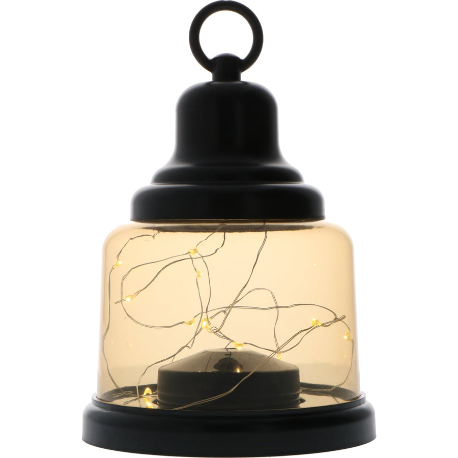 Batteriebetriebene LED-Tischlampe im Vintage-Stil – kabelloses Modell mit Aufhängering – 22 cm - lidstore.shop